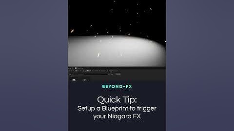 Setup a Blueprint to trigger your Niagara FX | QuickTipTuesday #Shorts