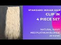 4 Piece Clip In Set | Clip In Hair Extensions