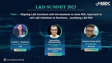 Aligning L&D functions with the business to drive ROI  Approach to sell L&D Initiatives