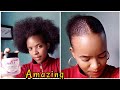 How to: Apply Nice & Lovely styling gel on Natural hair; Sleek low bun on natural hair/ ArielSkecher