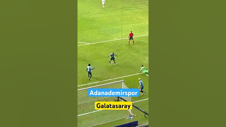 Adanademirspor Galatasaray Maçı Atak #adanademirspor #galatasaray #football #futbol