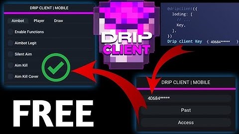 Dripclient / key generator/Drip Client Key/mod manu/headshort hack/free fire hack/key/key/Mod