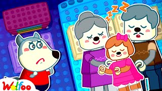 New Wolfoo, Living In A Lego House Cant Replace Real Family Love Wolfoo Family Cartoon