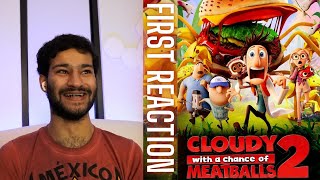Watching Cloudy With A Chance Of Meatballs 2 (2013) FOR THE FIRST TIME!! || Movie Reaction!