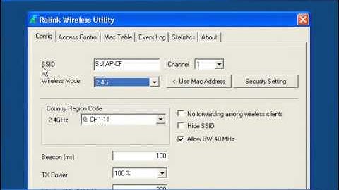 Procedure on how to install CW 150UB High Power Long Range Wireless N USB Network Adapter as your Access Point in Windows XP