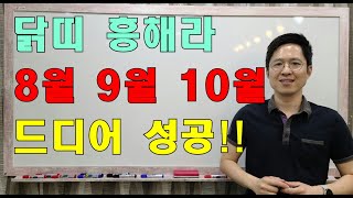 명리학으로 본 21년 신축년 8월, 9월, 10월 닭띠 운세(45년, 57년, 69년, 81년, 93년)#명…