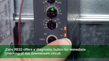 Schneider Zelio Timing Relay RE22 Features and Benefits — Allied Electronics & Automation