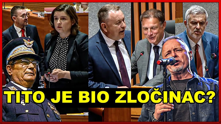 NEVIĐENI KAOS: Žestok okršaj HDZ-a i ljevičara zbog pozdrava "Za dom spremni" i Thompsona