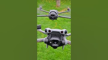 DJI Mavic 4 Pro flying next to DJI Mini 5 Pro 🔥😲 #shorts #dji #djimini5pro #djimavic4pro #drone