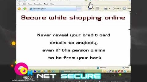 Ankit Fadia on OOH Media Screens -  Basic Best Security Practices for Average Internet Users Part 7