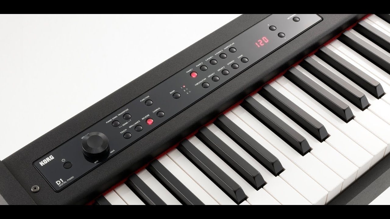 Consejos Honorable tambor Korg D1 - Overview / Review / Demo. - YouTube