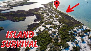 48 HOUR SURVIVAL CHALLENGE On A ISLAND (NO FOOD)