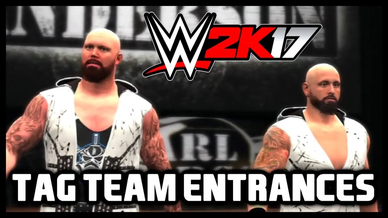 WWE 2K17 PS3 - Tag Team & Trios Entrances
