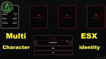 fivem multi character - esx_kashacters - esx_identity #82 ★Free download ★
