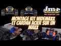 Montage kit widemaxx et cardan acier sur un maxx traxxas