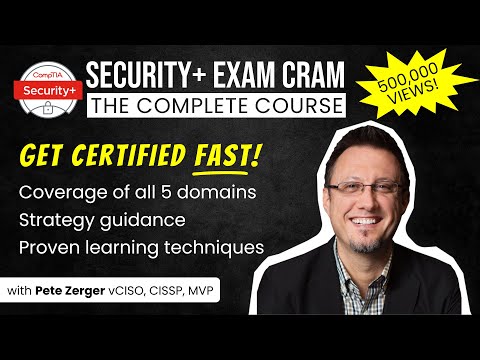 CompTIA Security+ Exam Cram (Full Course - All 5 Domains) - 2022 EDITION!