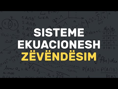 Video: Si të zgjidhni një sistem ekuacionesh lineare në mënyrë algjebrike?