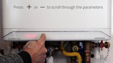 Changing parameters on the IBC Superflow SFC series combi boilers