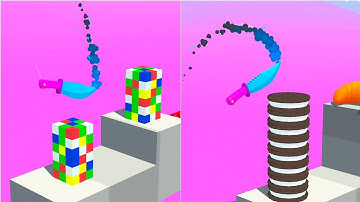 Slice it all - All Level Gameplay Android,  iOS new update (Level 1173-186)