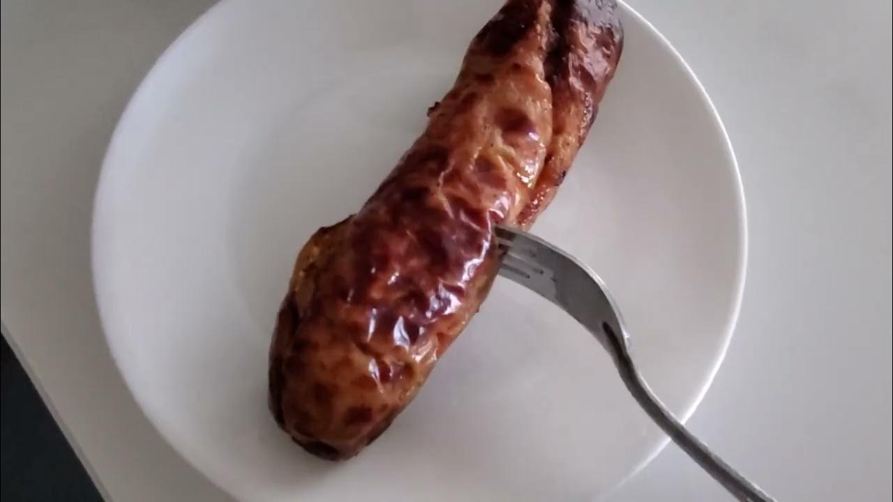 Review Spolumbo Chicken Apple Sausage Cooked in Air Fryer YouTube