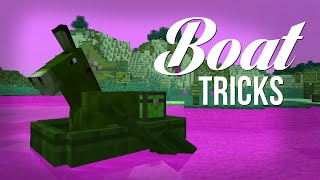 Secret Boat Tricks in Minecraft 1.9!!!