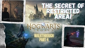 Hogwarts Legacy - Secrets of the Restricted Section | Walkthrough Part 4 - No Commentary #hogwarts