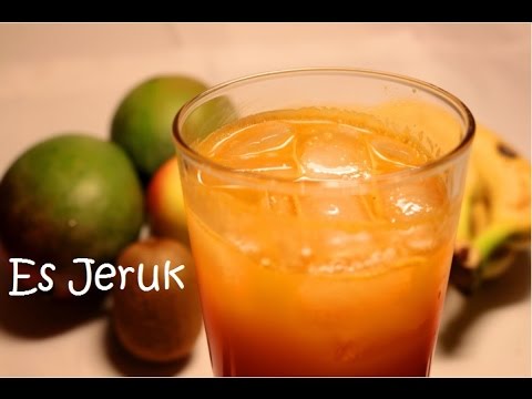 Cara Membuat Es Jeruk How To Make Icy Orange Juice Youtube