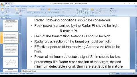 Prediction of Range Performance, Minimum Detectable Signal, Receiver Noise, Illustrative Problems.