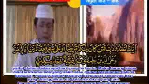 Muammar za Al baqarah 183 186 1