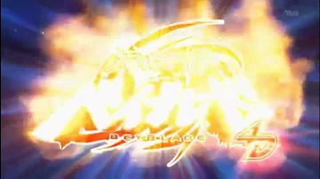 HD Beyblade Metal Fight 4D Opening Theme 2 - English Subbed!! and Japanese Lyrics!