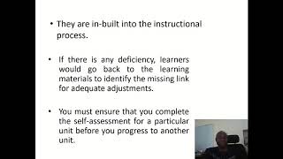 A Study Guide Module 3 Unit 2 Small 4:  Instructional-Based Assessment Modes