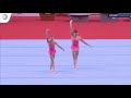 REPLAY: 2017 ACRO EAGC, FINAL 12 - 18 Women's groups and women's pairs