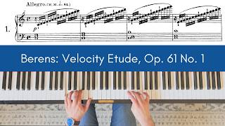 Hermann Berens: School of Velocity, Op. 61 No. 1