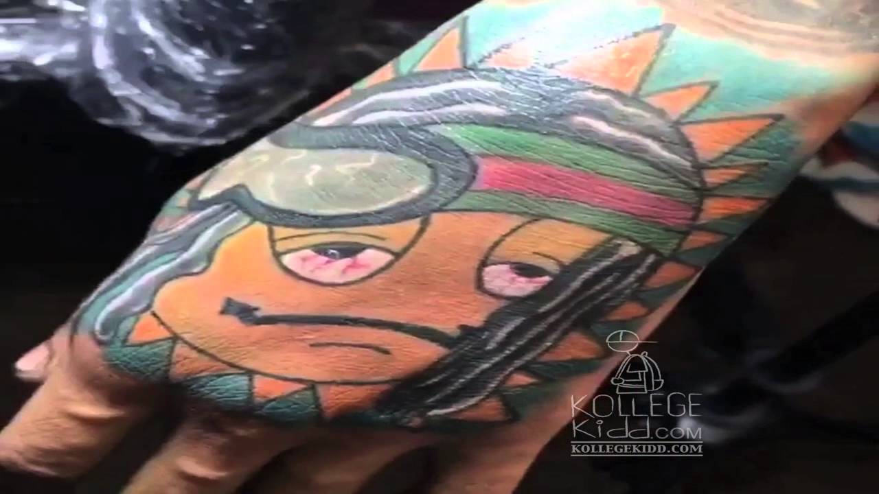 Fan Gets Tadoe Glo  Man Tattoo  YouTube