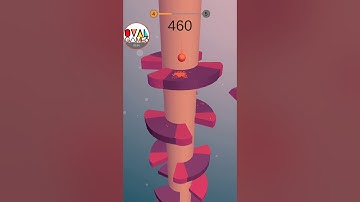 Free Falling in Helix Jump Part 6 Automatic Win Crash Play - Oval Games - Action Don Taiga