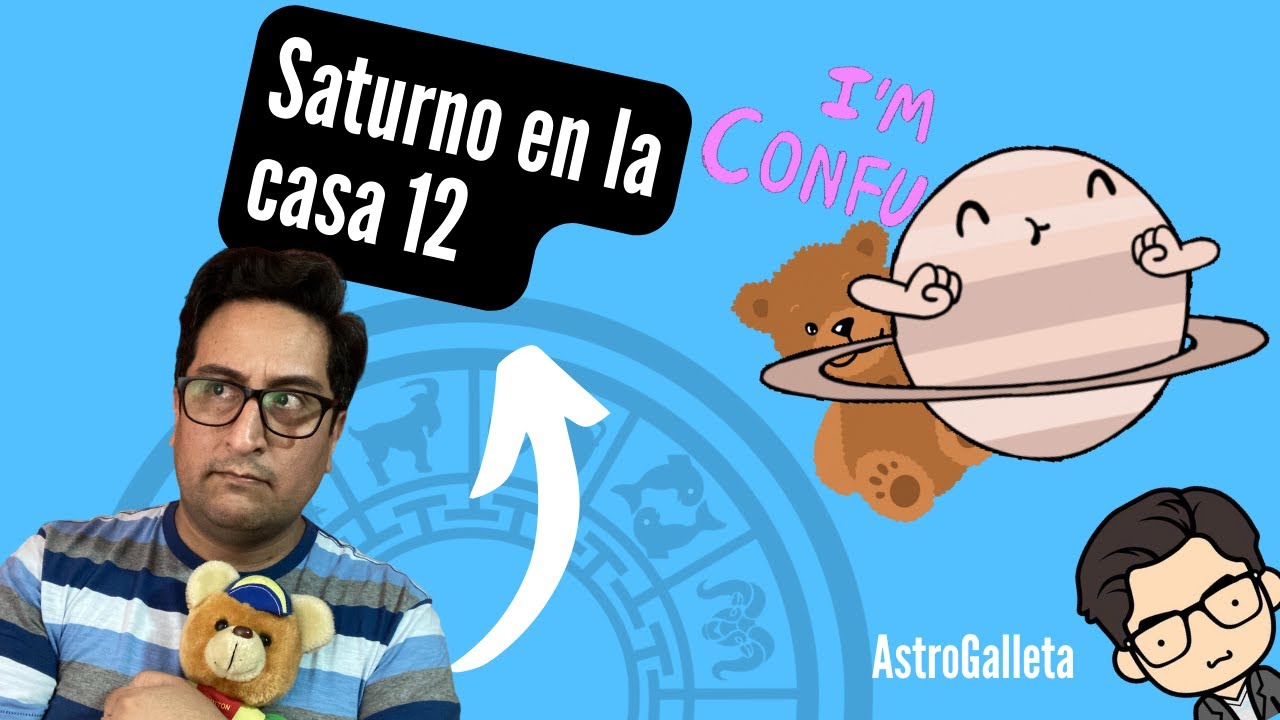 Saturno en la casa 12 🪐 ¡MIEDO A VIVIR! 😰 - YouTube