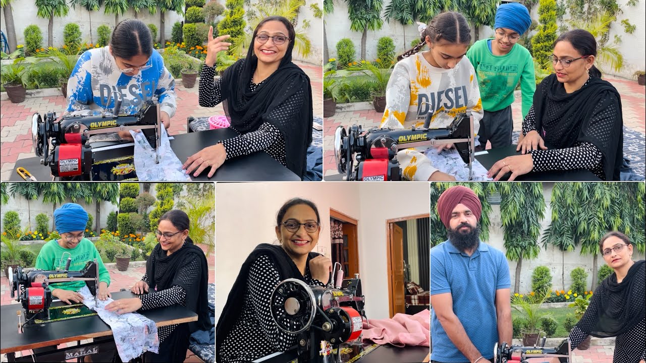 ਬੱਚਿਆਂ ਨੇ ਤਾਂ ਮਸ਼ੀਨ ਨੂੰ ਸਕੂਟਰੀ ਹੀ ਬਣਾ ਲਿਆ 😂 bachya ne ta machine nu sacutri hi bna leya 