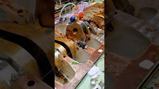 How ships engine is assembly #ship #skills #marineengineering