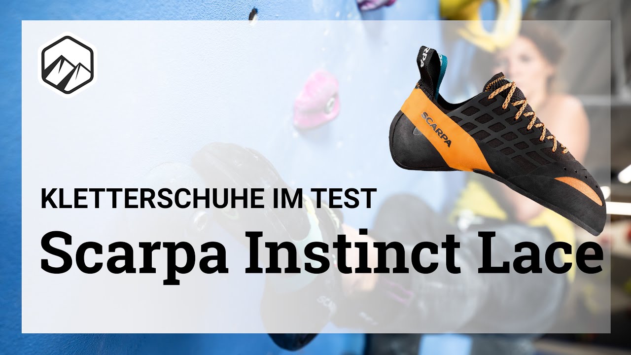 Scarpa Instinct Lace: Kletterschuh für anspruchsvolles Sportklettern | Bergzeit