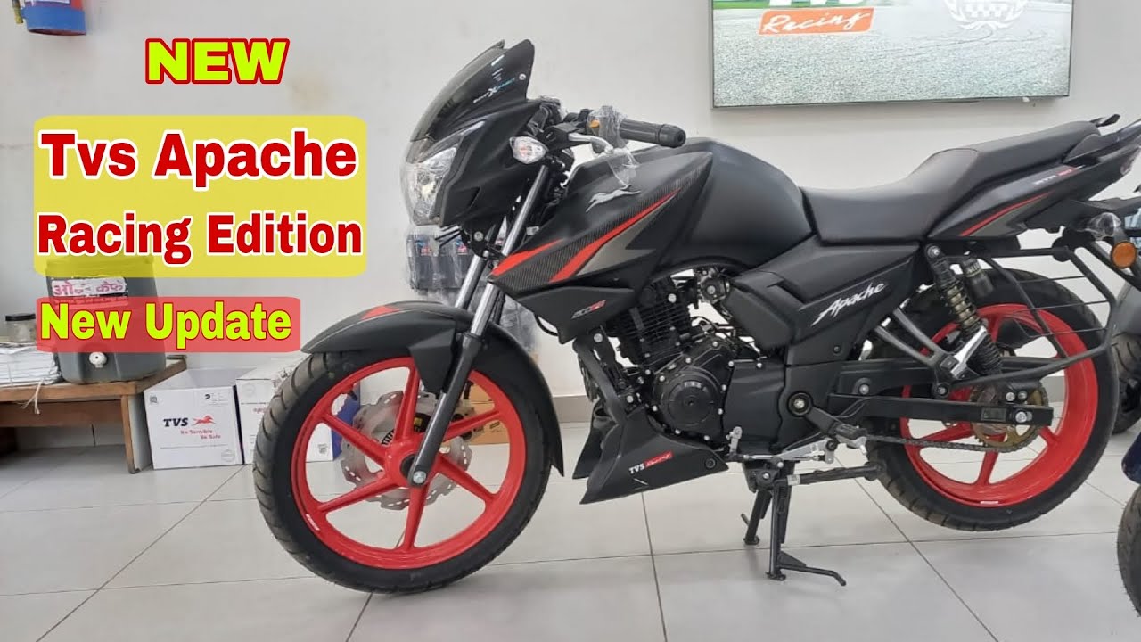 New Tvs Apache RTR 160 Racing edition full details review Better than ...