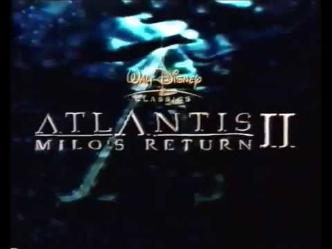Download Disney's Atlantis 2 Milo's Return trailer 2003 (VHS Capture)