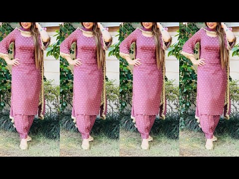 Latest Suit Design 2023 Party Wear | Blue Punjabi Suit