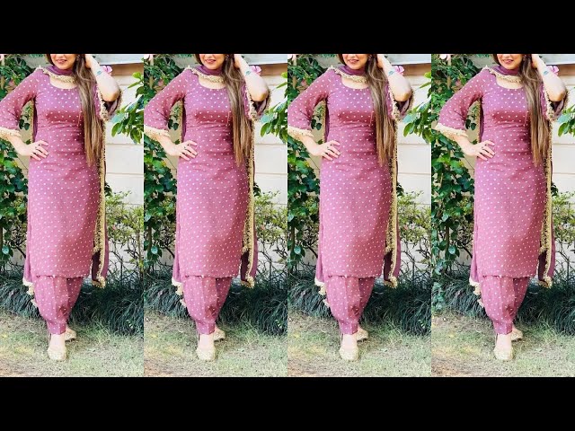 Plain Suit Design and Combination Ideas | Latest Plain Suit Design /  Punjabi Suits Trendy Designs | Simple anarkali dress, Anarkali dress, Long  frocks