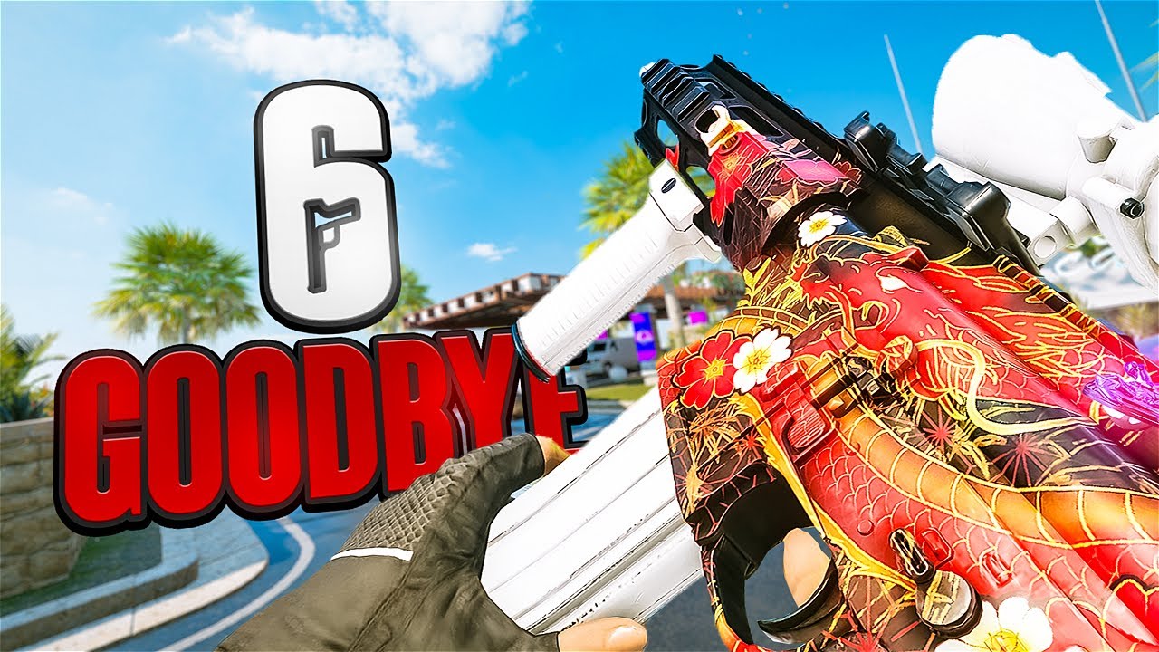 Goodbye Rainbow Six Siege