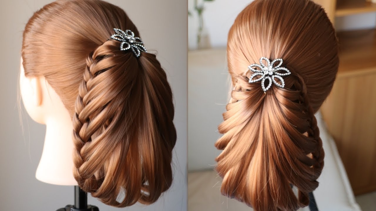 New trendy hairstyle | Butterfly Hairstyle | Hairstyle for long hair