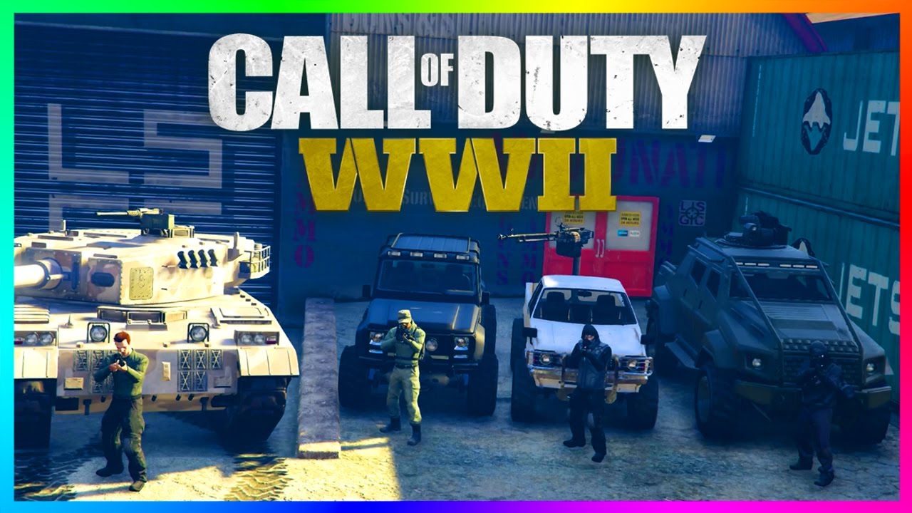 Grand Theft Auto 5とCall Of Duty ww2/mw