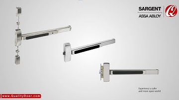 How to Order SARGENT Exit Devices