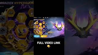 FREE FIRE PARADOX HYPERBOOK EVENT SPIN 😌