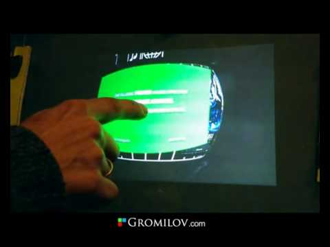 Demo 3D Multi touch Interface