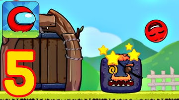 Bounce Ball 7 : Red Bounce Ball Adventure Gameplay Walkthrough (Android,Ios) | Part-5